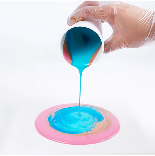 Mont Marte Pouring Set - Flamingo - 4x60ml in Flaschen - SETL