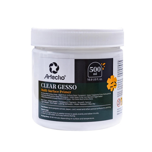 Artecho Gesso Grundierung Transparent 500 ml - SETL
