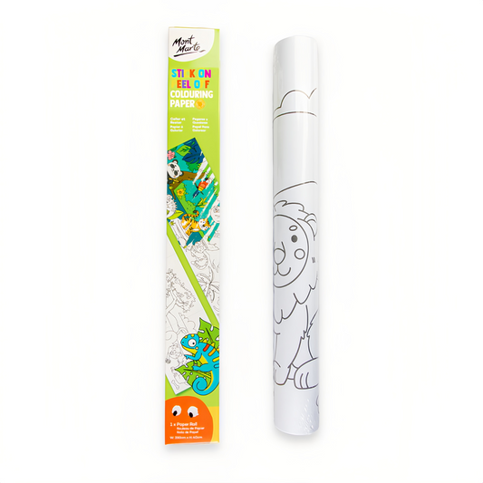 Mont Marte Zeichenrolle – Jungle Safari, 280x40cm, selbstklebend - SETL
