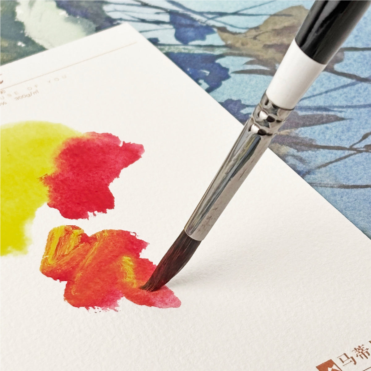 MAIRTINI Professional Aquarellpinsel-Set – Premium Synthetikhaar-Pinsel für alle Maltechniken - SETL