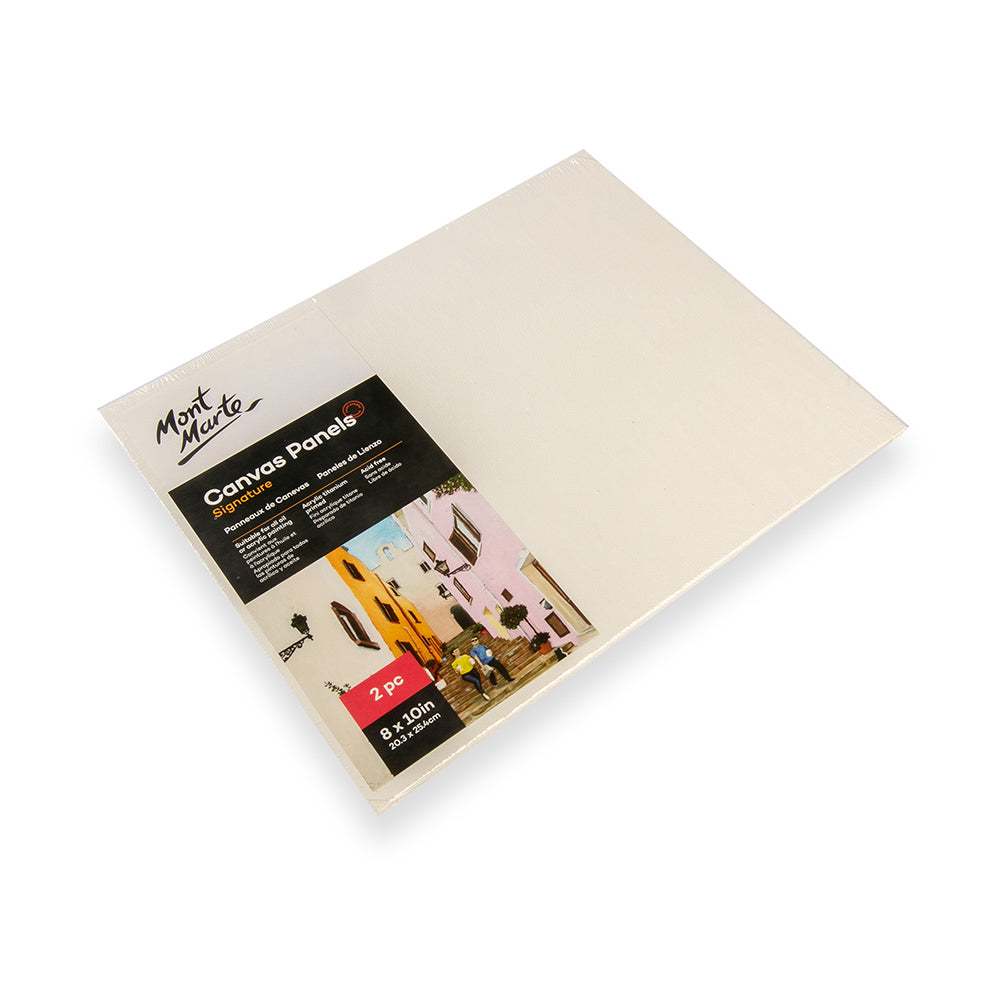 Mont Marte Leinwandplatten 20,4 x 25,4 cm, 2er Set - SETL