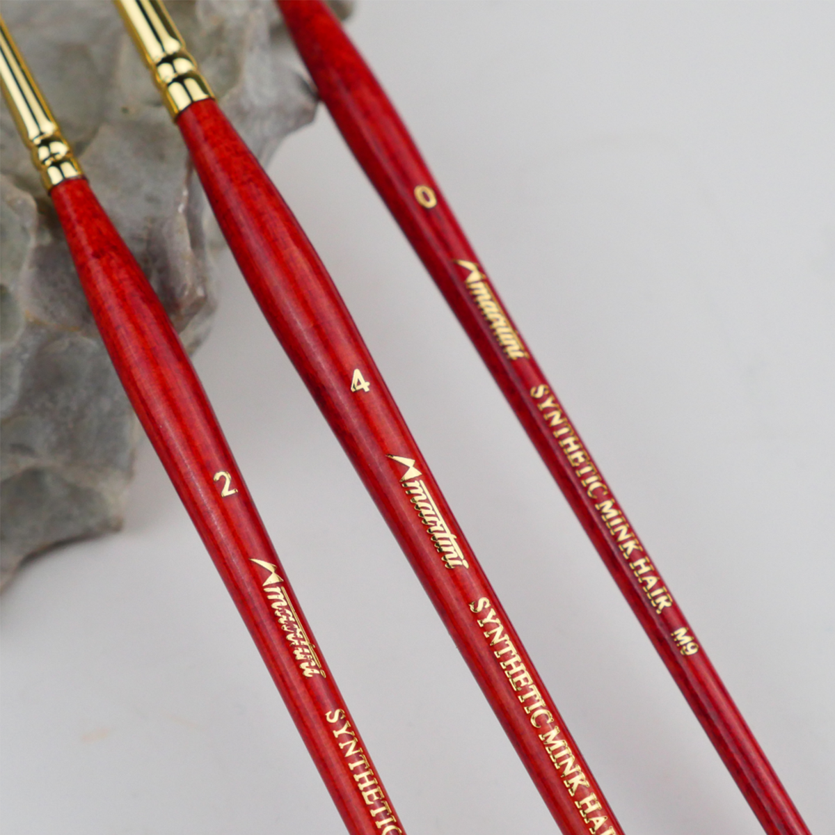 MAIRTINI Profi-Aquarellpinsel mit Minkhaar-Charakter – Innovativer Synthetikpinsel für präzise Details & weiche Verläufe - SETL