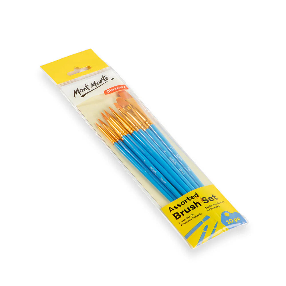 Mont Marte Discovery Pinselset 10-teilig - SETL
