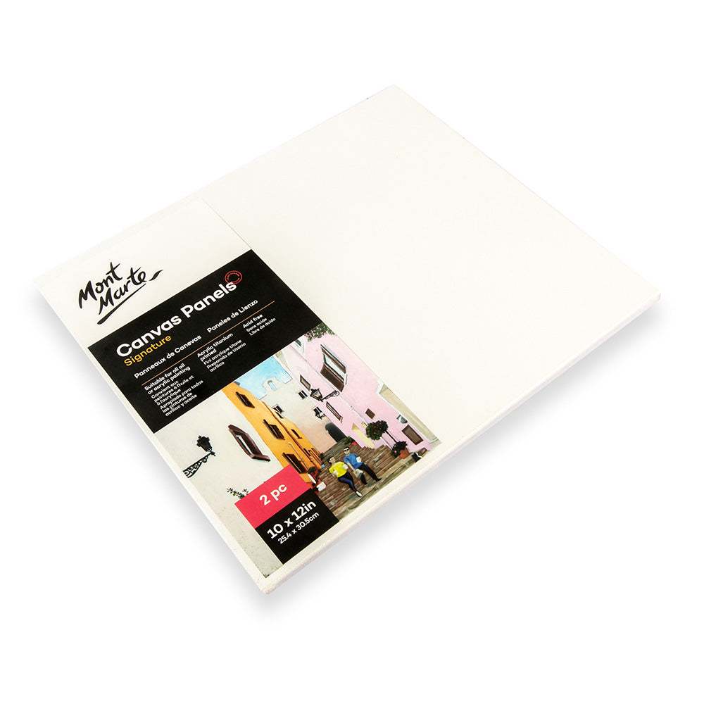 Mont Marte Leinwandplatten 25,4 x 30,5 cm, 2er Set - SETL