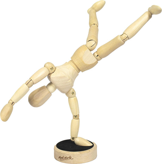 Mont Marte Gliederpuppe - 20cm hoch, magnetisch - SETL