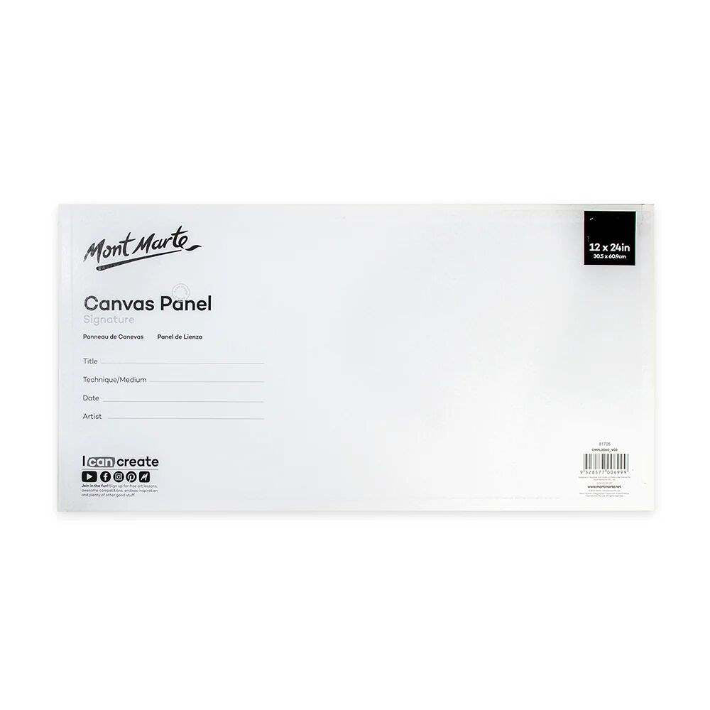 Mont Marte Leinwandplatte 30,5 x 60,9 cm - SETL