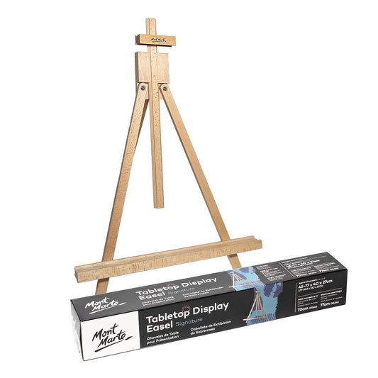 Mont Marte Tischstaffelei Signature - aus Buchenholz - bis 77 cm hoch - SETL