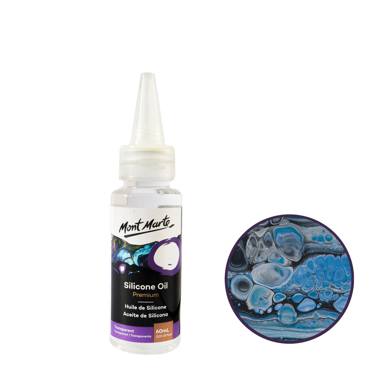 Mont Marte Premium Silikonöl - 60ml/ 180ml - SETL
