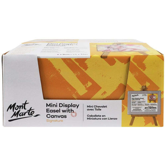 Mont Marte Mini Staffelei mit Leinwand 6 x 8 cm - SETL