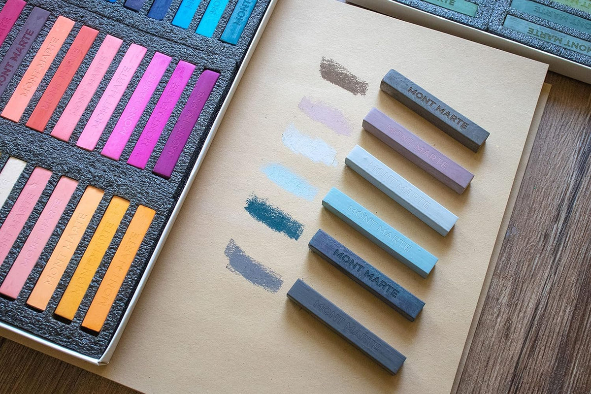 Mont Marte Pastellkreiden Set - 36 /  72 Farben - SETL