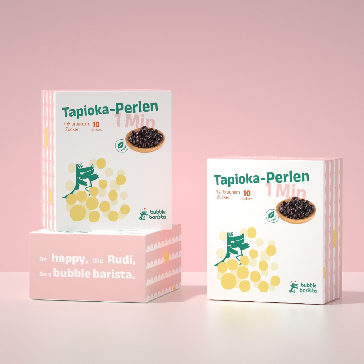 Bubble Barista Instant Brown Sugar Tapioca Pearl 10 Packs - SETL
