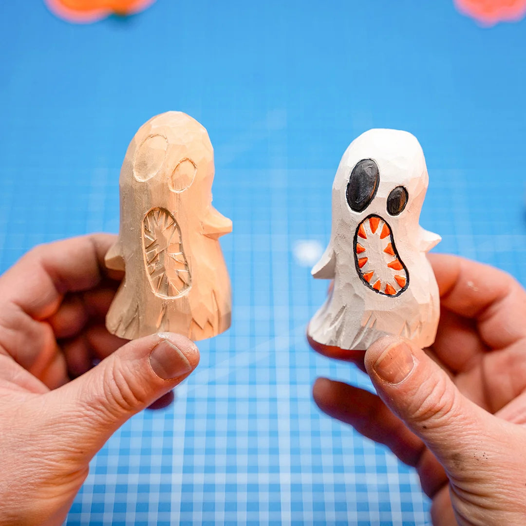 Beaver Craft Halloween - Geister-Holzschnitzset - SETL