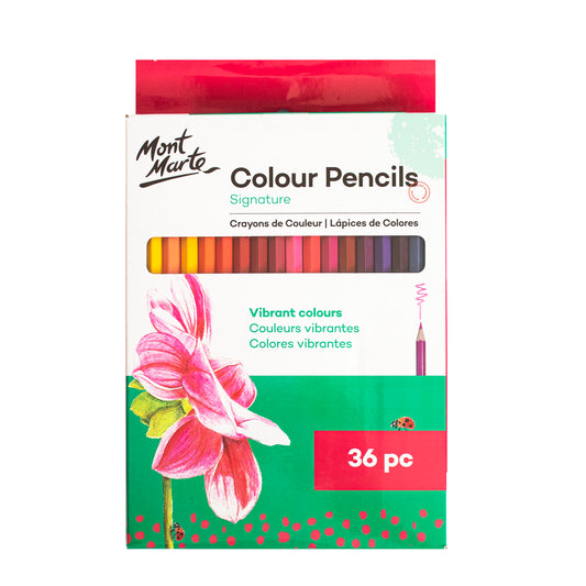 Mont Marte Signature Buntstifte Set  - 36 Farben - SETL