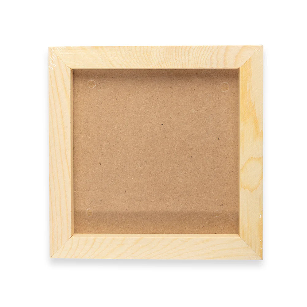 Mont Marte Premium Fluid Art Panel – Verzugsfreie Holztafel mit Rahmen für Pouring Kunst - SETL