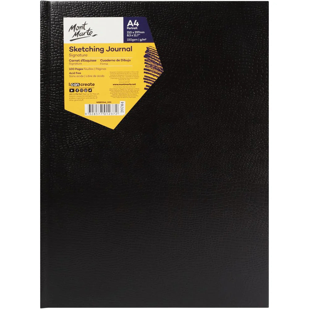 Mont Marte Skizzenbuch A4 – 150 g/m², 100 Seiten - SETL
