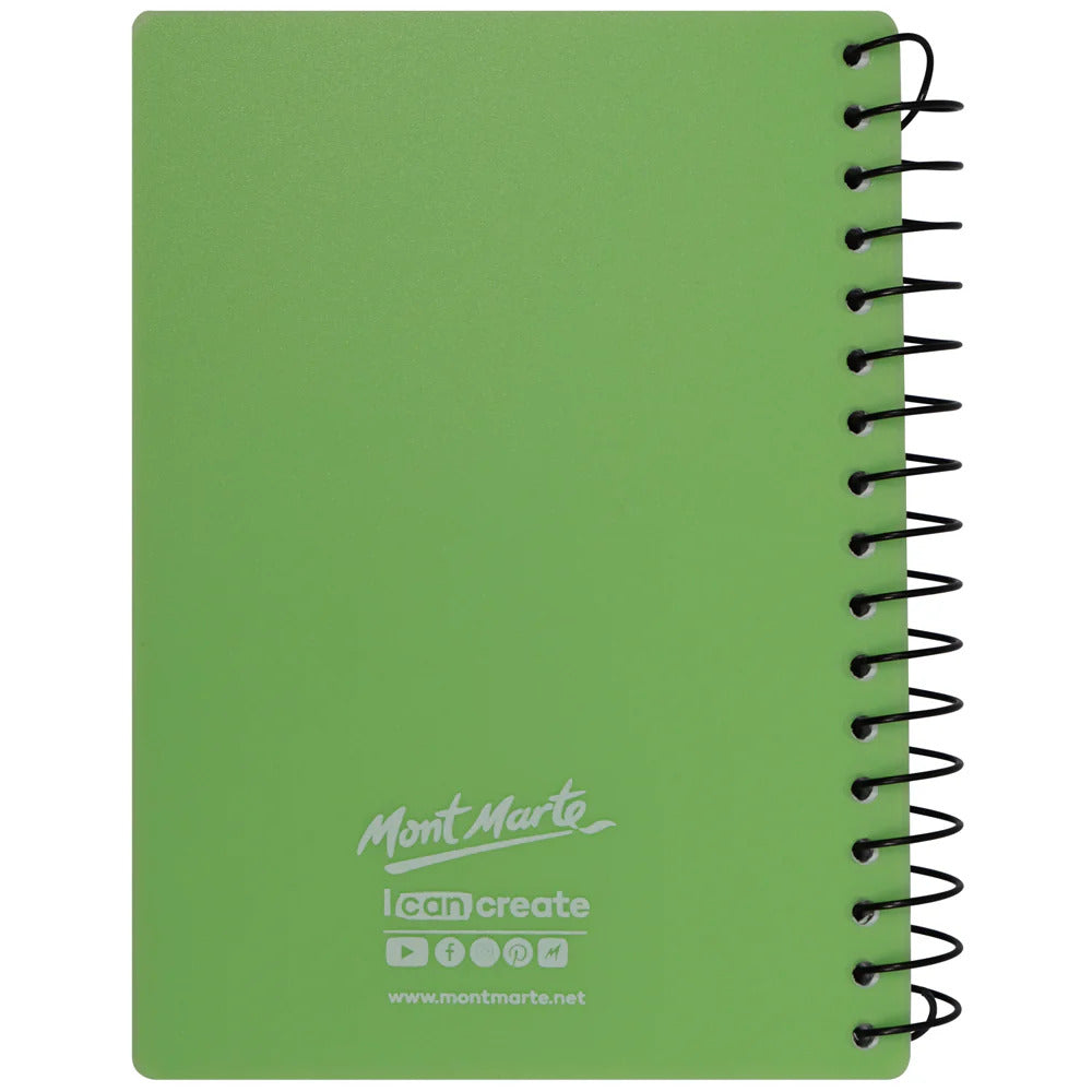 Mont Marte Visual Art Diary A4 – 110 g/m², 120 Seiten, Spiralbindung - SETL