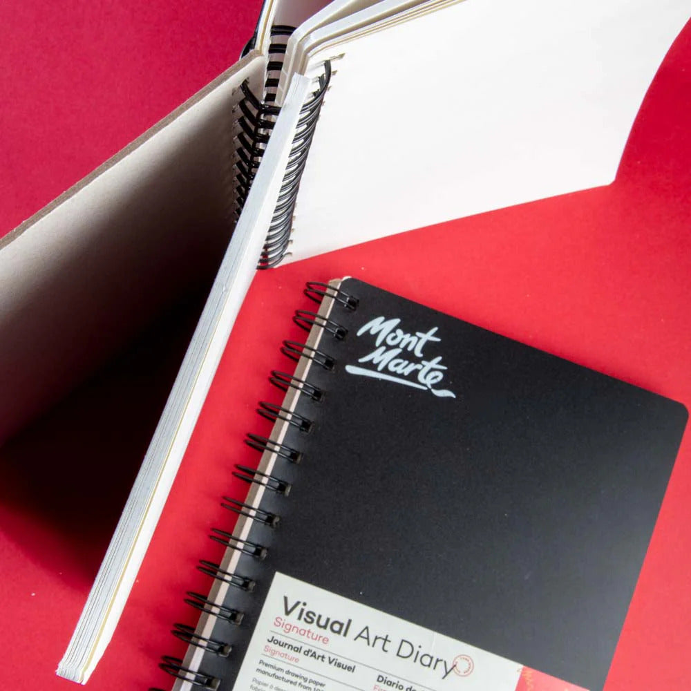 Mont Marte Visual Art Diary – 110 g/m², 120 Seiten - SETL