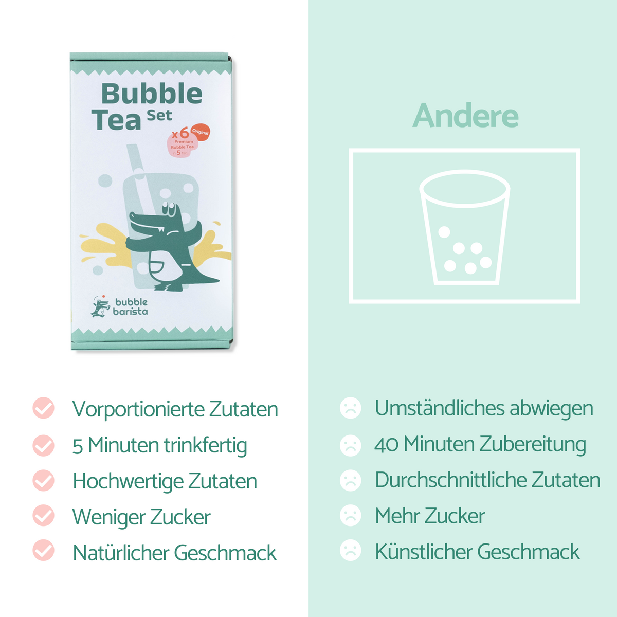 Bubble Barista Original Premium Bubble Tea Set - SETL