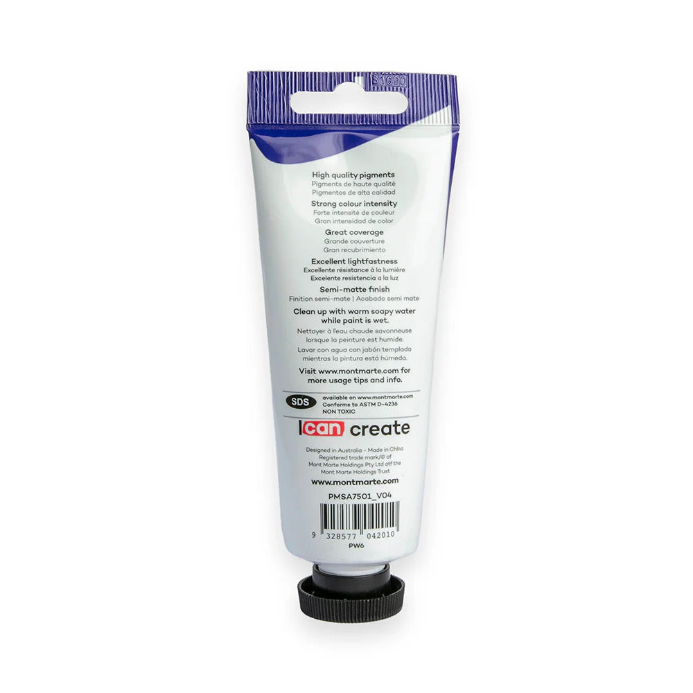 Mont Marte Satin Acrylfarbe 75 ml - SETL