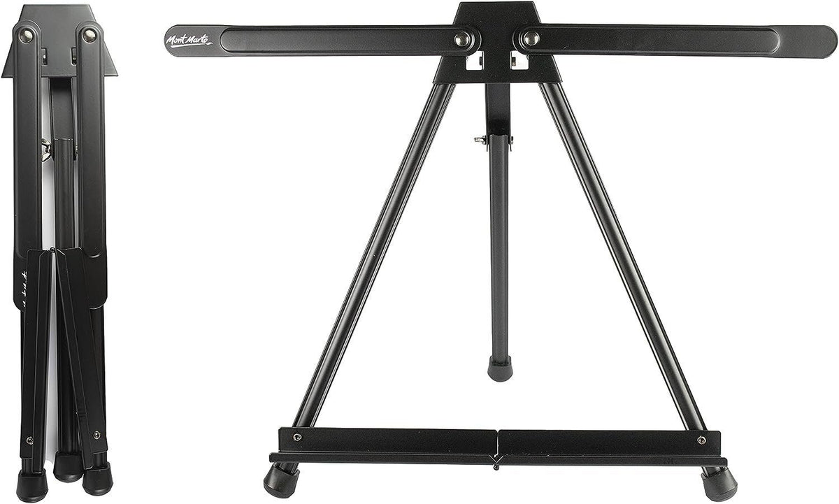 Mont Marte Tischstaffelei - aus Aluminium - 56cm hoch - SETL