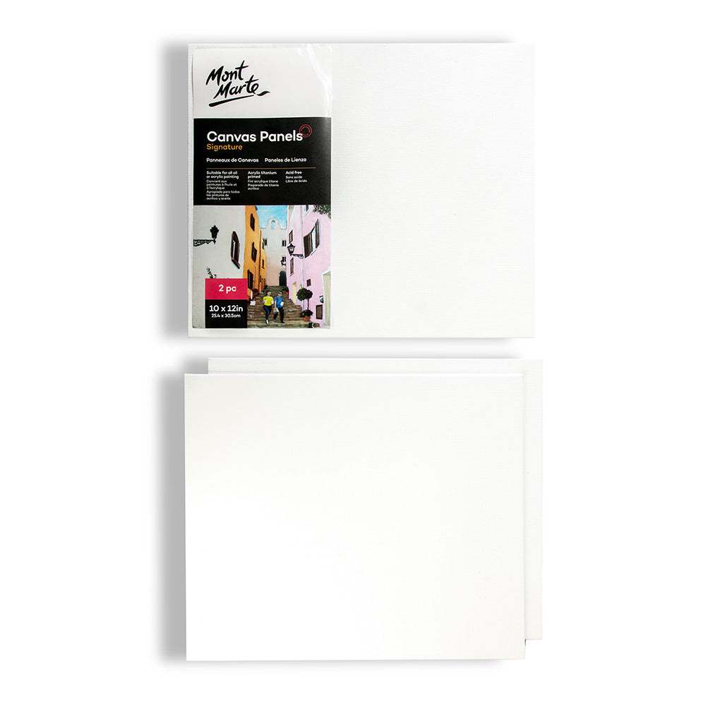 Mont Marte Leinwandplatten 25,4 x 30,5 cm, 2er Set - SETL