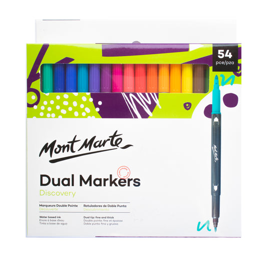 Mont Marte Dual Marker Set Discovery – 54 Farben - SETL