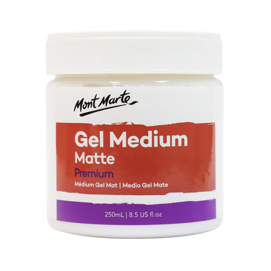 Mont Marte Mattes Gelmedium - 250 ml - SETL