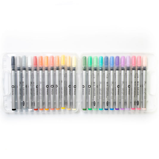 Artecho Acrylstifte Set – 24 / 48 Farben – Direktflüssig & Wasserfest - SETL