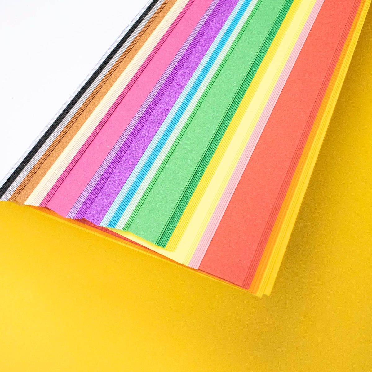 Artecho Bastelpapier – 100 Blatt, 20 Farben, A4, 80g/m² - SETL