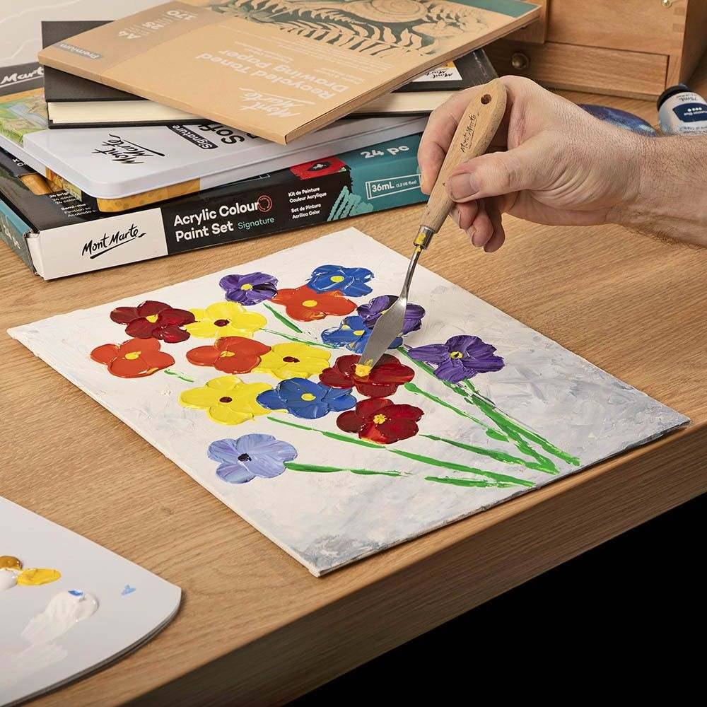 Mont Marte Leinwandplatten 25,4 x 30,5 cm, 2er Set - SETL