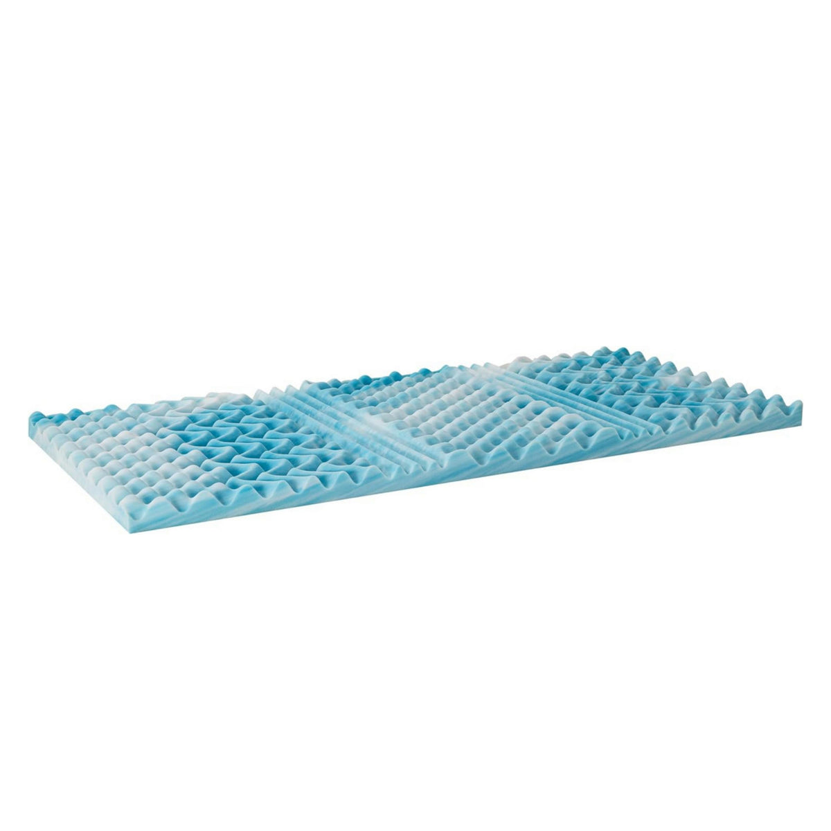 MyComfy 7-Zonen Matratzen-Topper mit Eierschalen-Schnitt, Schaumstoffplatte - SETL
