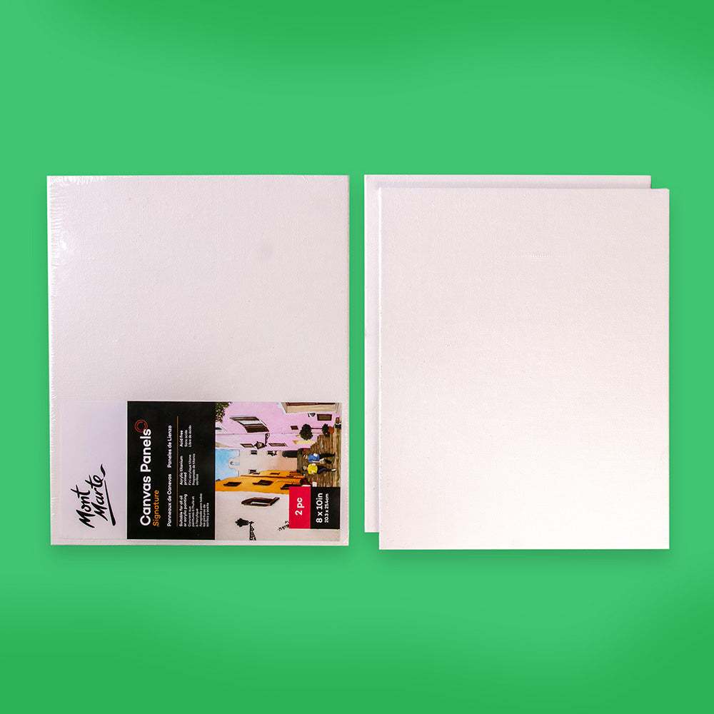 Mont Marte Leinwandplatten 20,4 x 25,4 cm, 2er Set - SETL
