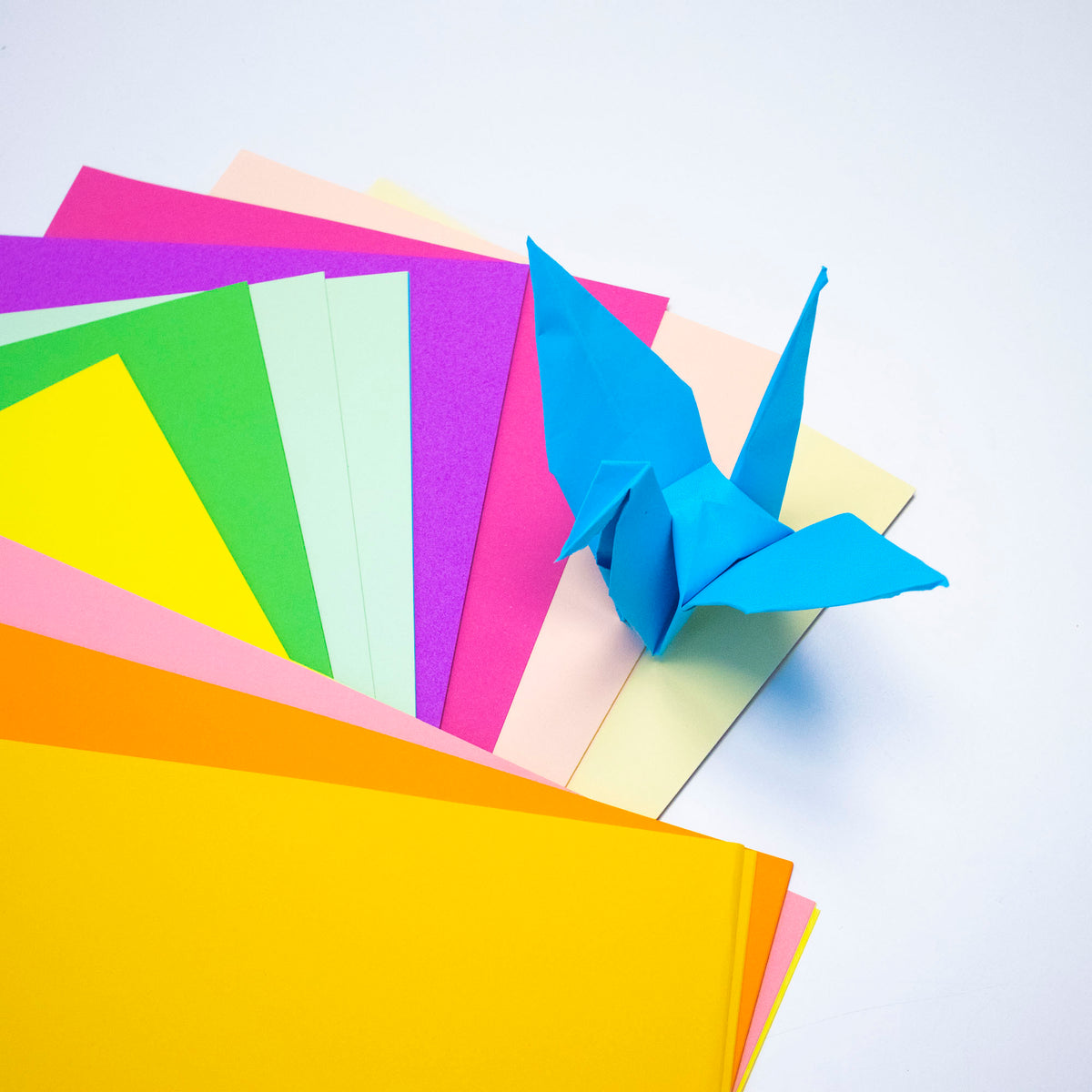 Artecho Bastelpapier – 100 Blatt, 20 Farben, A4, 80g/m² - SETL